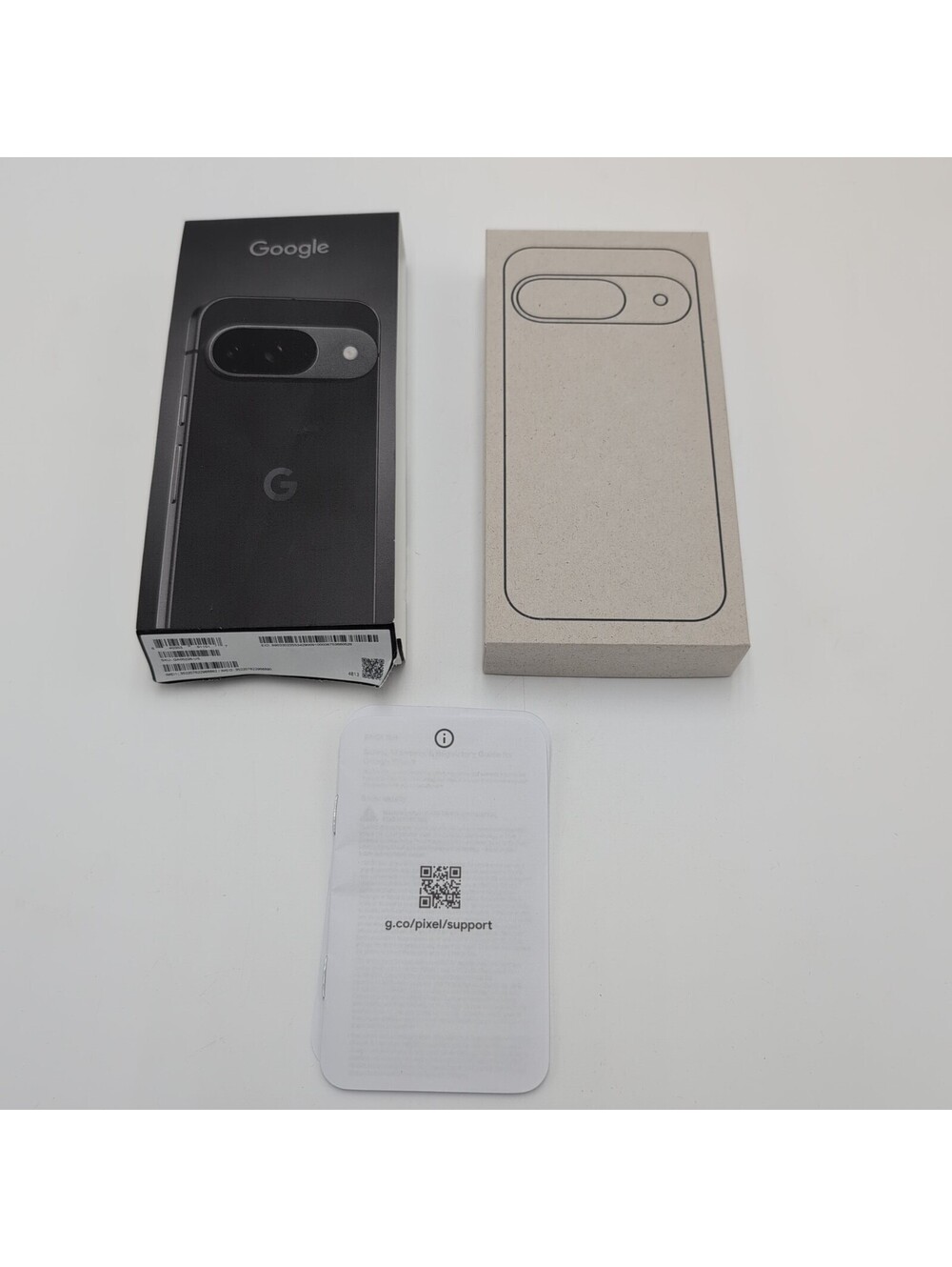 Google Pixel 9 Retail Box Empty, No Phone
